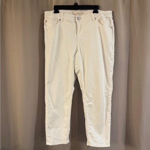 Women’s Slink White Denim Jeans - Picture 1 of 9